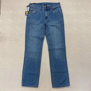 CAT Caterpillar Rigid Work Jeans Mens 30 x 30 Tough 100% Cotton Denim Pants